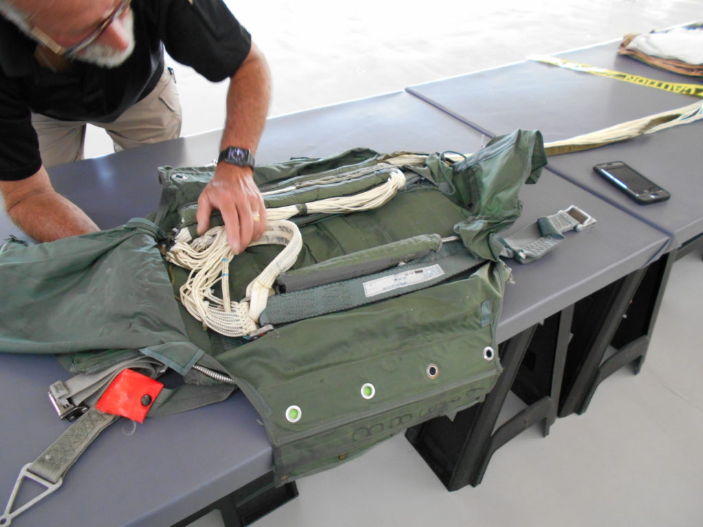 Parachute Packing at Task Aerosapce